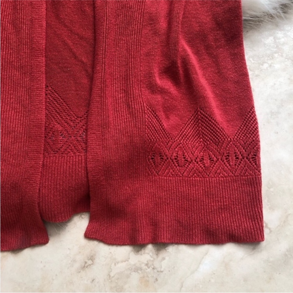 LOFT Coral Open Cardigan - Picture 3 of 5
